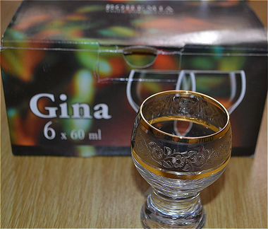 Новые наборы бокалов и рюмок 