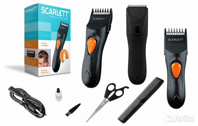 Новая машинка для стрижки волос Scarlett