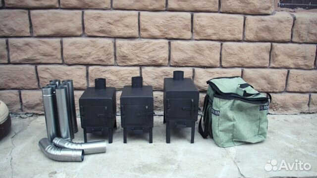 Печь для зимней палатки. Комплекты