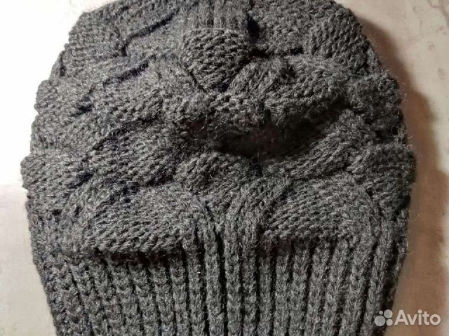 Шапка женская вязаная