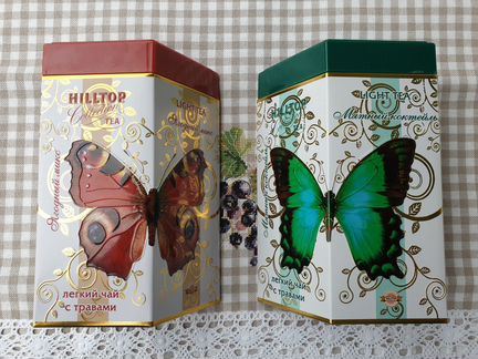 Жестяная банка/емкость для чая/кофе/хранения