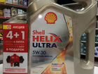 Масло моторное shell Helix Ultra 5W-30 4л+1л.Акция