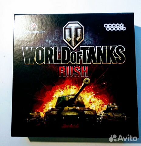 Настольная игра World of Tanks Rush