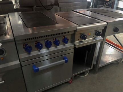 Электрические плиты 2-х, 4-х, 6-ти конфорочные