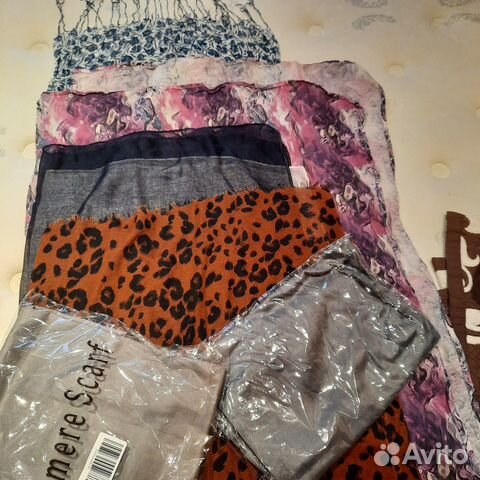 Шарфики женские легкие кашемир и зимние