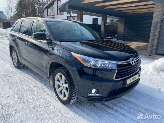 Toyota Highlander 3.5 AT, 2014, 135 000 км