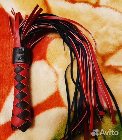 Плеть из натур кожи 51 см