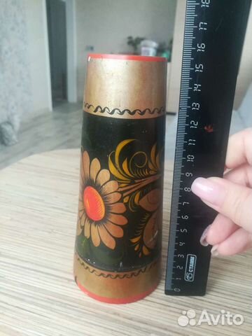 Вазочка(хохлома)