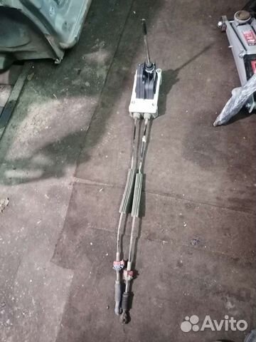 Кулиса с тросами кпп рено меган 2 5ст