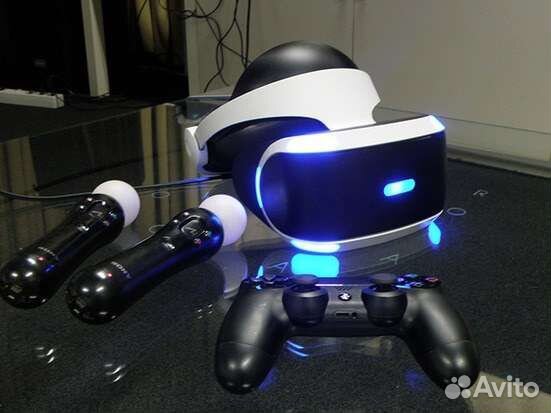 PlayStation vr,шлем vr+2 move+камера+vr диск,обмен