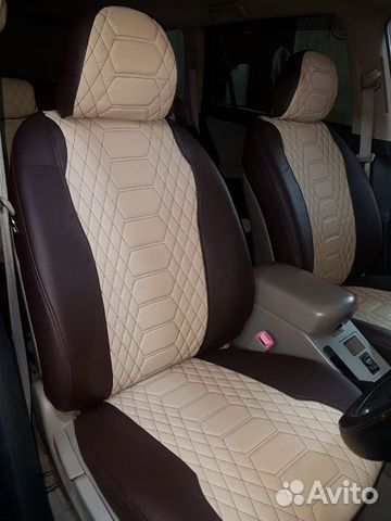 Чехлы Toyota Vanguard (комбо)