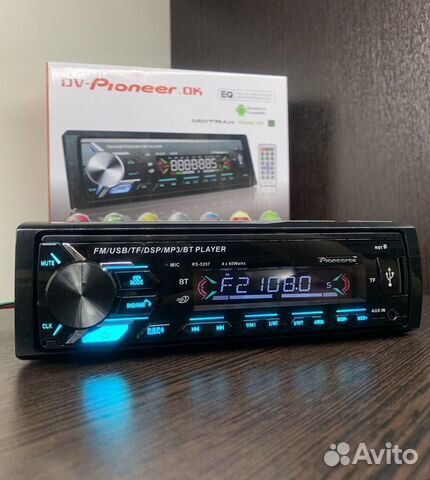 Магнитола Pioneer с bluetooth