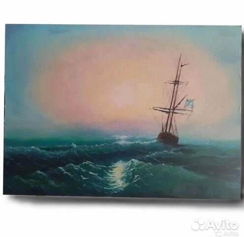 Обновила 23.07 Картина маслом на холсте