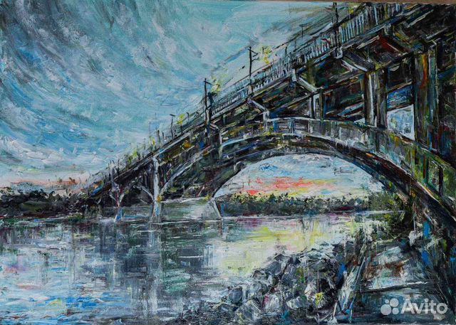 Картина маслом на холсте