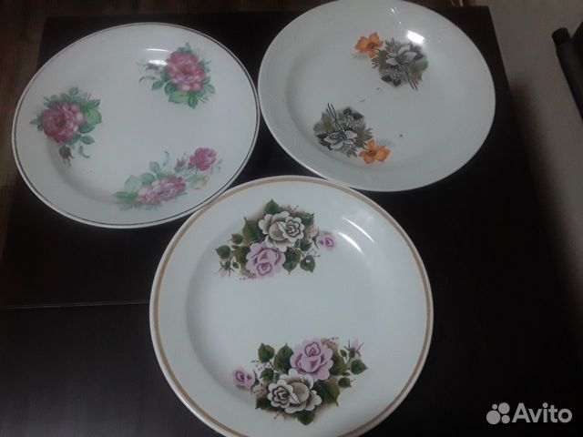 Блюда Хайтинский фарфоровый завод.30 см. СССР