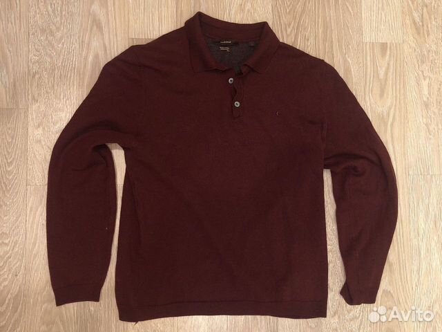 Cacharel Поло с длинным руковом из шерсти