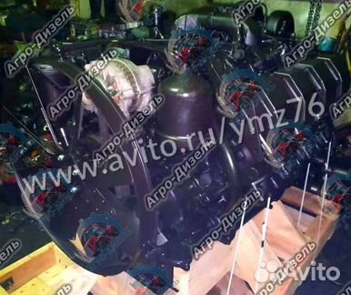 Двигатель тмз 8481.10 V8 турбо Кировец -30.19