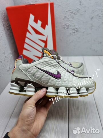 Кроссовки Женские Nike Shox TL Beige 36-40