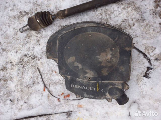 Корпус воздушного фильтра renault logan