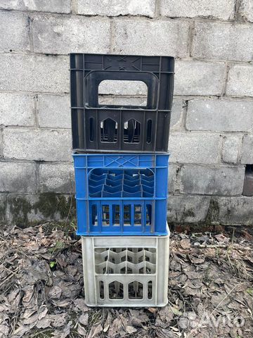 Пластиковые ящики б/у