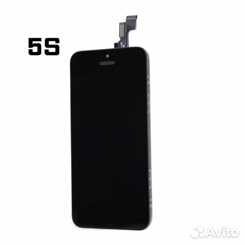 Дисплей iPhone 5s чёрный