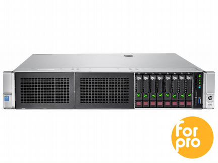 Сервер HP DL380 Gen9 8SFF P440 2xE5-2687Wv3 256GB