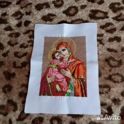 Картина крестиком Икона