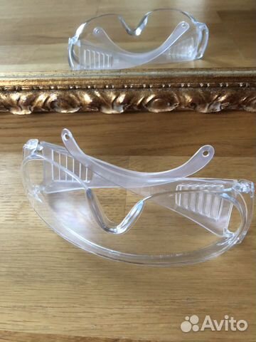 Защитные Очки прозрачный пластик