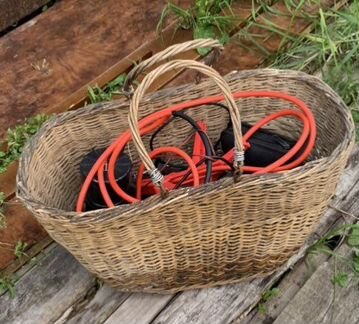 Корзина плетёная