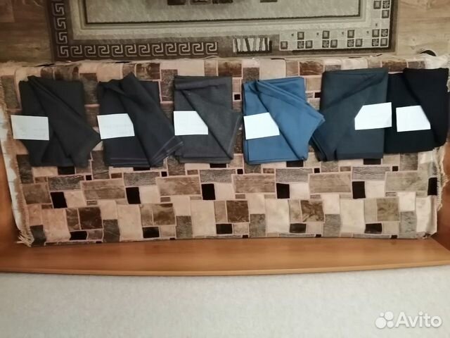 Отрезы костюмной ткани