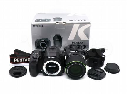 Pentax K-70 kit в упаковке