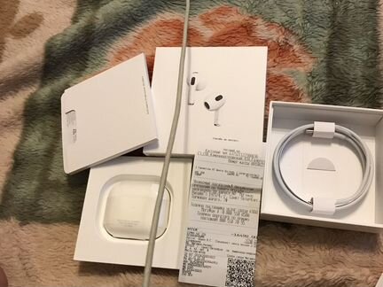 Беспроводные наушники apple airpods 3 оригинал