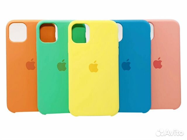 Силиконовые чехлы на все модели iPhone от 6