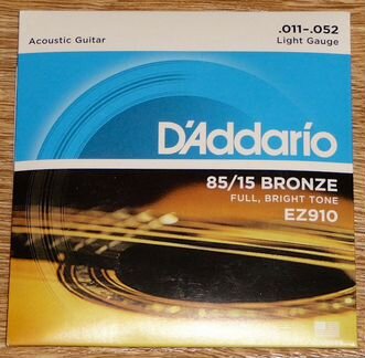 Струны D'Addario для акустической гитары