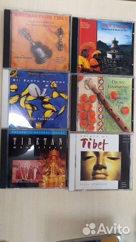Этническая музыка, музыка для медитаций на CD