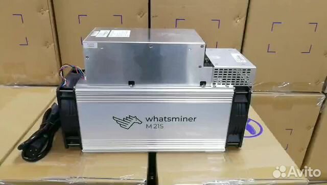 Отличный асик Whatsminer M21S 50, 52, 54, 56, 58t