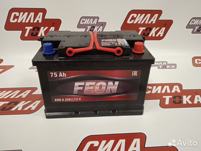 Аккумулятор Feon 75Ач 600А