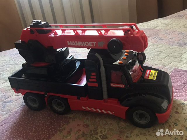 Машина пожарная, кран