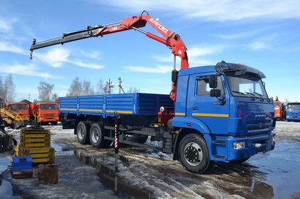 КамАЗ 65117 с КМУ, 2023