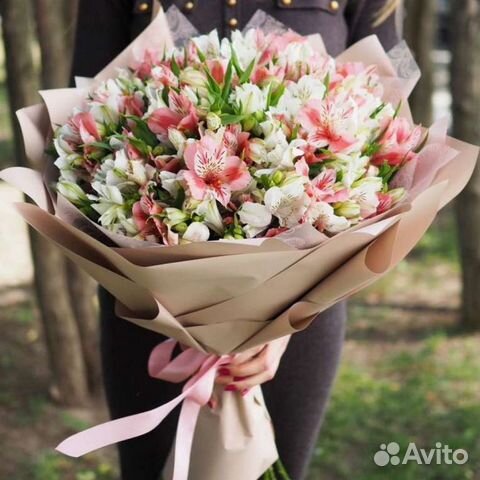 Альстромерия Букет / Доставка Цветов