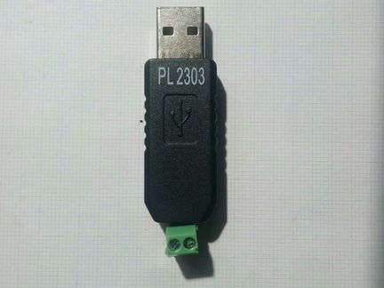 Переходник конвертер USB-RS485 CH340 чип