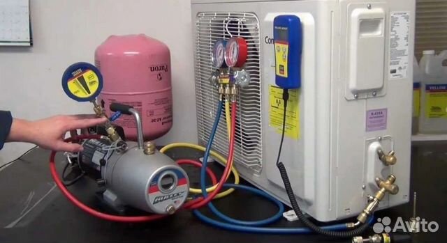 Заправка кондиционеров фреоном, чистка диагностика