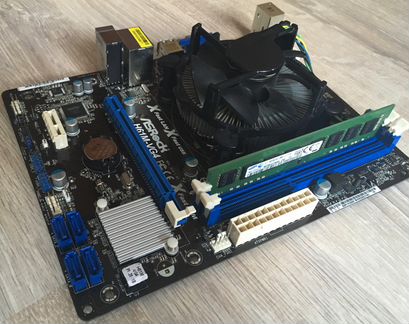 Комплект 1155 (Asrock H61M-VG4 + i3-3225 + 8G)