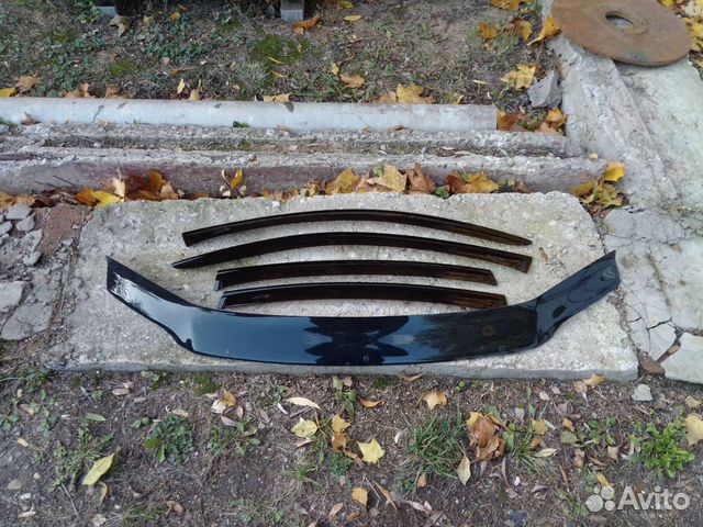 Дефлекторы на окна и капот Фольксваген Пассат Б5+