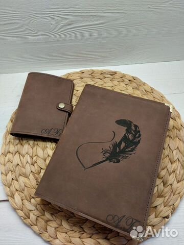 Ежедневник из натуральной кожи