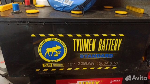 Аккумуляторы новые Тюмень 6ст-225 оп. Standard