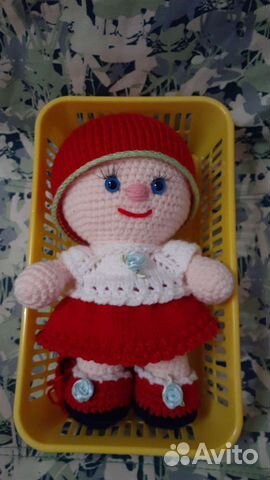 Куколка вязаная