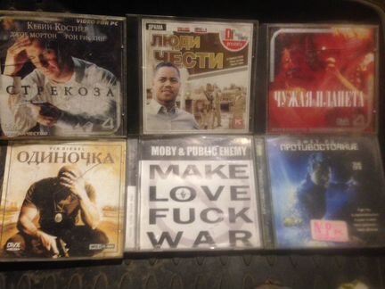 Mp4 фильмы - 5 шт и 1 альбом аудио