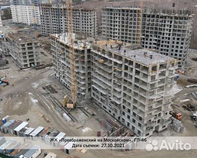 Ход строительства ЖК «Преображенский на Московском» 4 квартал 2021