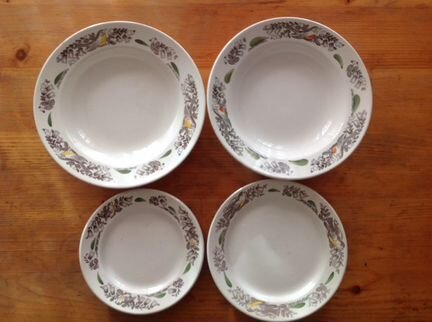 Тарелки зик разные